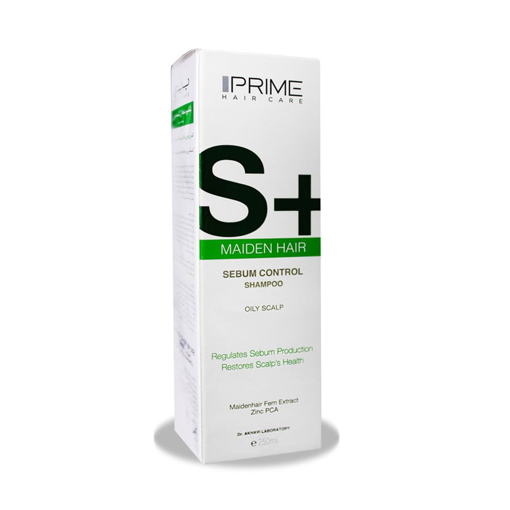 شامپو متعادل کننده چربی پوست سر S+ پرایم MAIDENHAIR SEBUM REGULATOR SHAMPOO PRIME