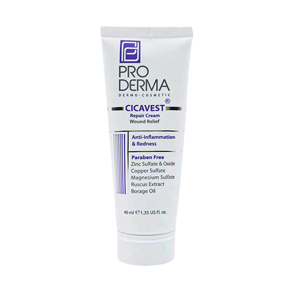 کرم ترمیم کننده پوست پرودرما CICAVEST REPAIR CREAM PRO DERMA
